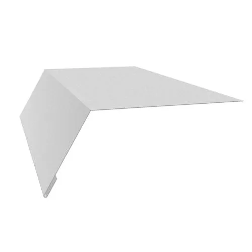 Traufbleche 70 x 125 mm Aluzink 185 g/m²